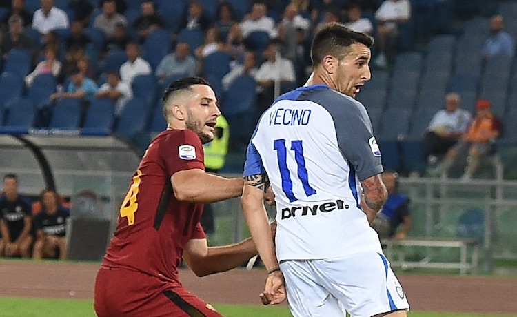 Kostas Manolas e Matias Vecino