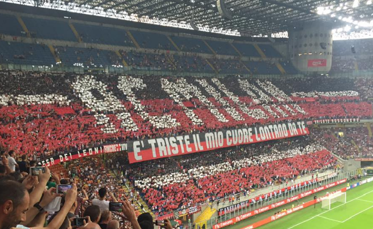 Stadio Meazza, curva Sud Milan