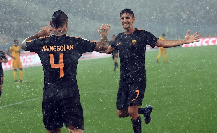 Radja Nainggolan e Lorenzo Pellegrini