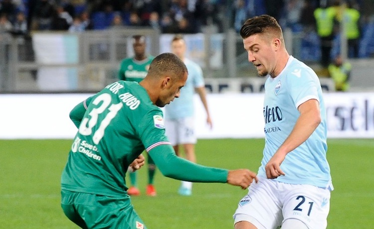 Victor Hugo e Sergej Milinkovic-Savic