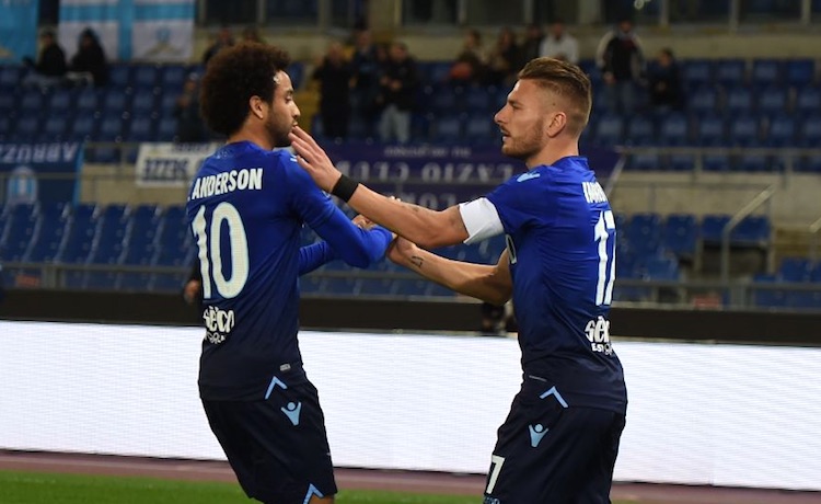 Felipe Anderson e Ciro Immobile