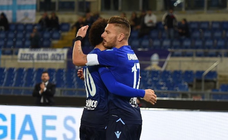 Felipe Anderson e Ciro Immobile