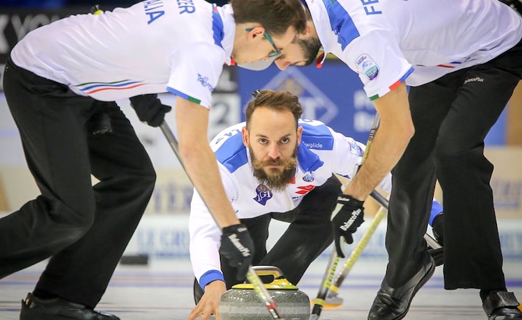 Italia, nazionale maschile curling 2017