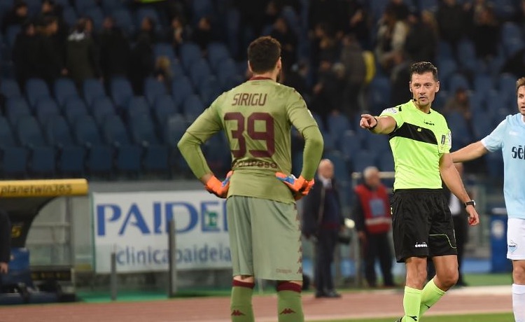 Salvatore Sirigu e Piero Giacomelli