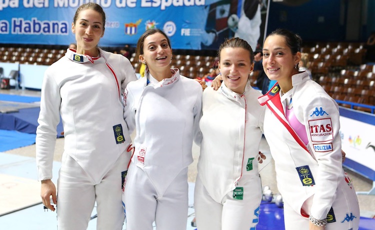 Giulia Rizzi, Rossella Fiamingo, Alice Clerici, Alberta Santuccio