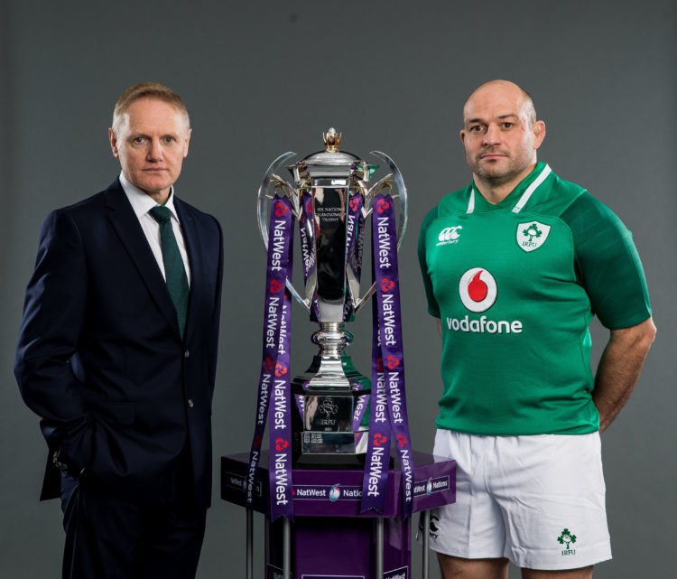 Joe Schmidt and Rory Best