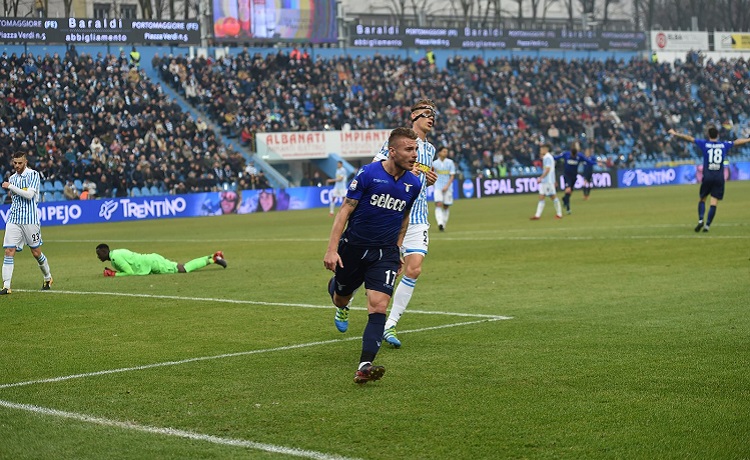 Ciro Immobile, Spal-Lazio 2018