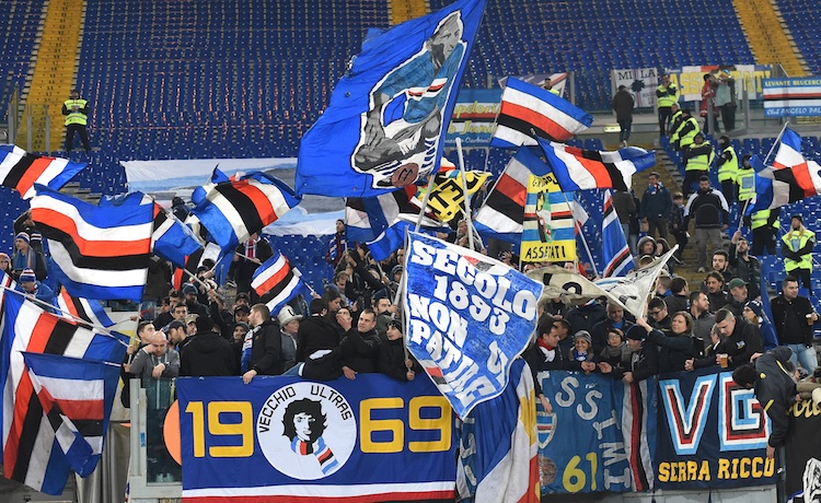 Curva tifosi Sampdoria