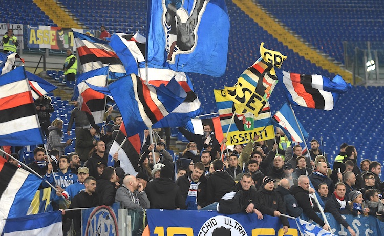 Curva tifosi Sampdoria