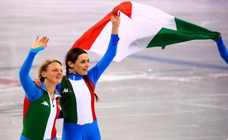 Arianna Fontana e Martina Valcepina - Photo: Pentaphoto/Marco Trovati.