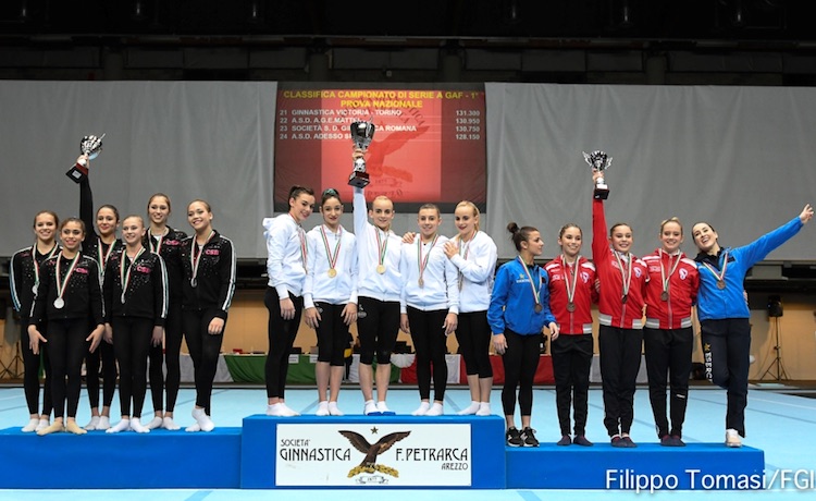 Brixia Brescia, Serie A ginnastica artistica