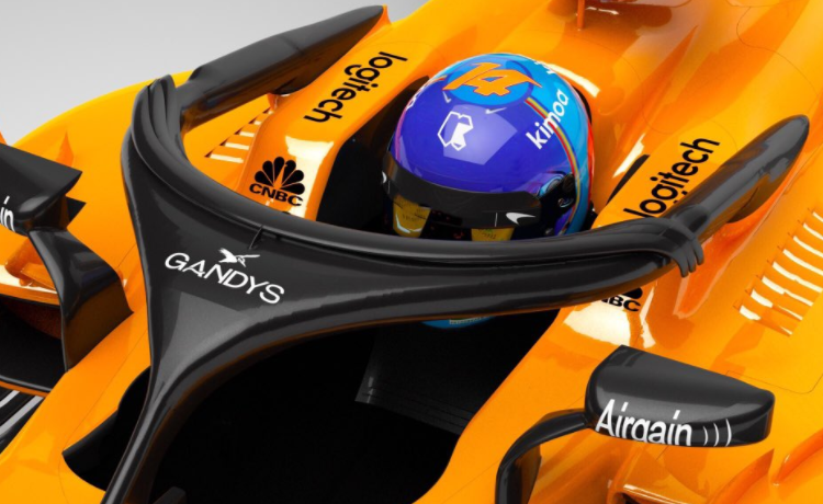 Halo McLaren MCL33 GP Australia 2018 - Foto Twitter