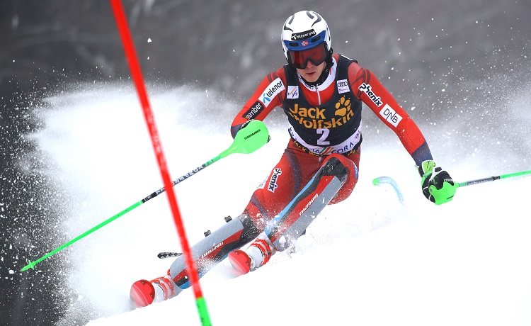 Henrik Kristoffersen - photo:Pentaphoto/Alessandro Trovati.