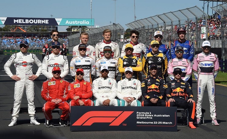 Piloti Formula 1 2018 - Foto Bruno Silverii