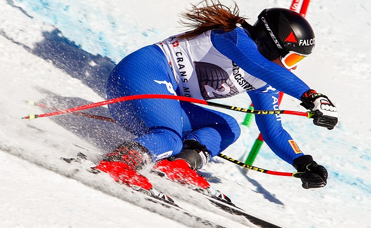 Sofia Goggia - Photo by Gabriele Facciotti, Pentaphoto