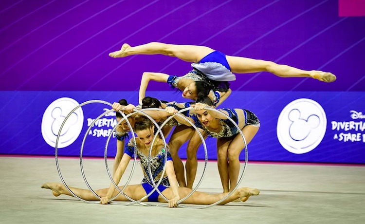 Le Farfalle della ginnastica ritmica