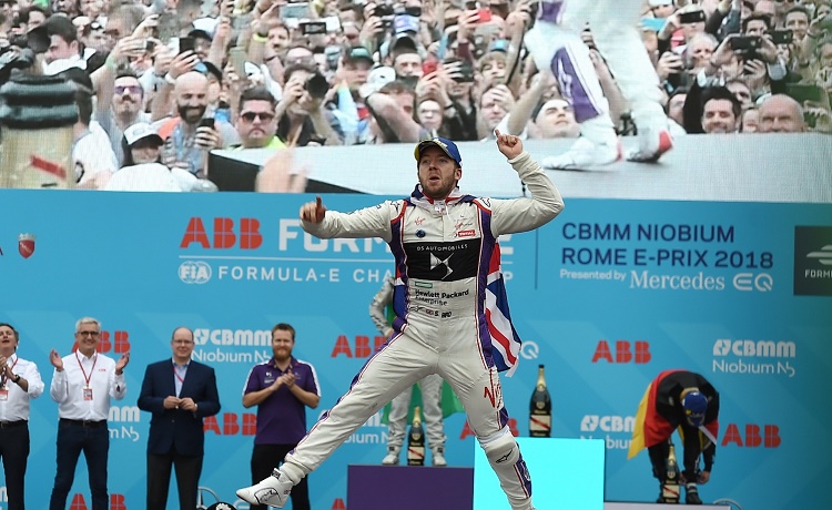 Sam Bird - Formula E GP Roma