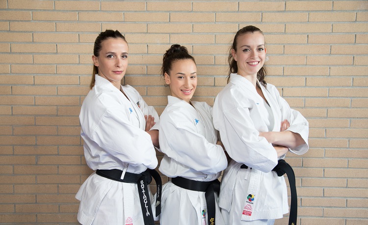 Sara Battaglia, Michela Pezzetti e Terryana D’Onofrio