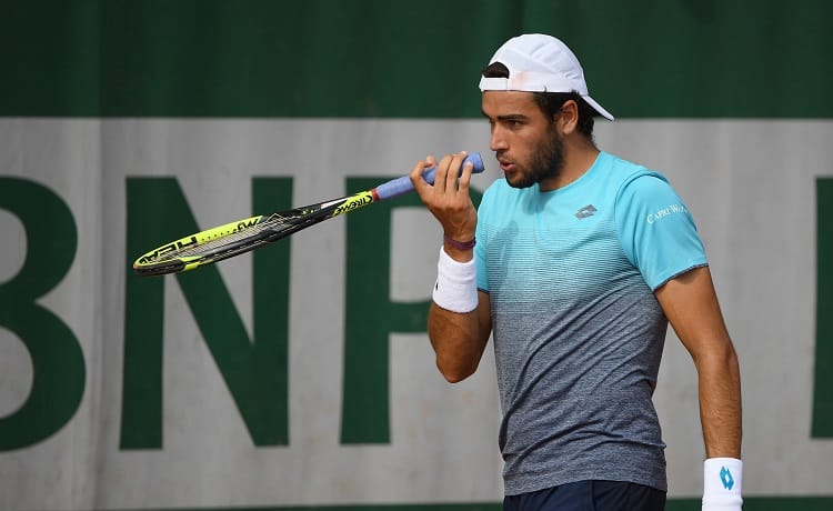 Matteo Berrettini Roland Garros 2018