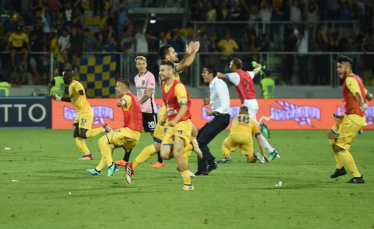 Festa Frosinone-Palermo