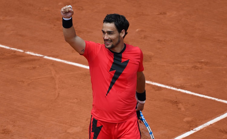 Fabio Fognini Roland Garros 2018