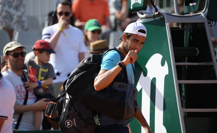 Matteo Berrettini - Roland Garros 2018