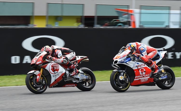 Takaaki Nakagami e Danilo Petrucci - Foto Antonio Fraioli