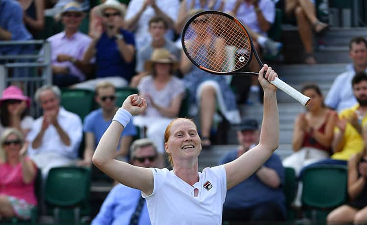 Alison Van Uytvanck, Wimbledon 2018