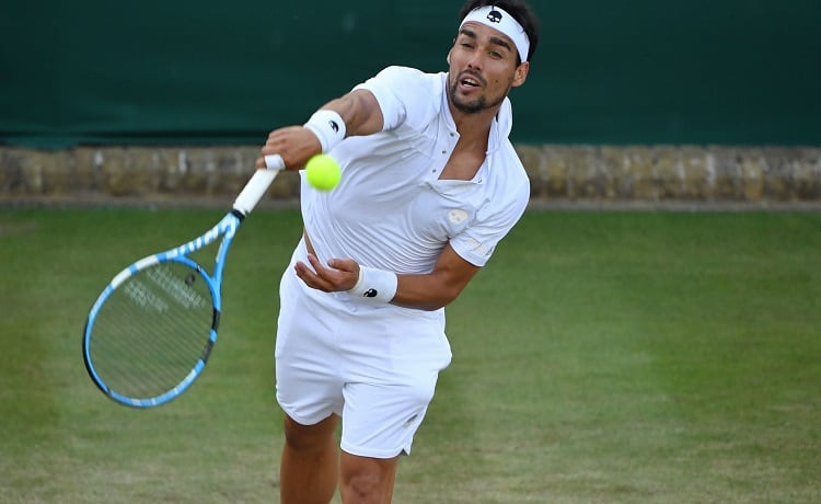 Fabio Fognini Wimbledon 2018