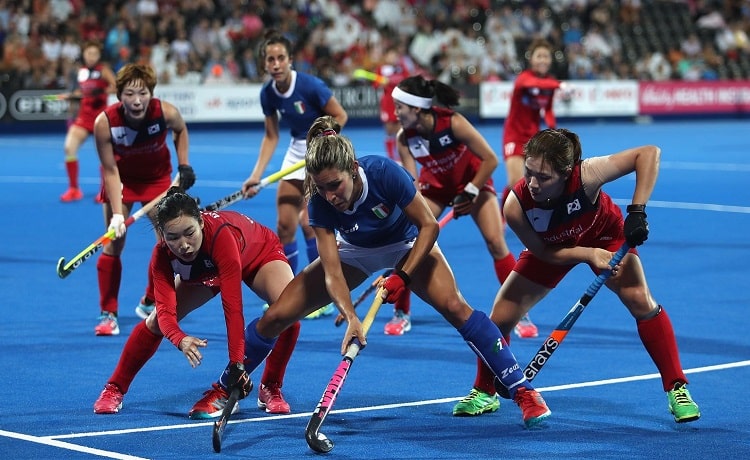 Hockey su prato Italia femminile Mondiali Londra