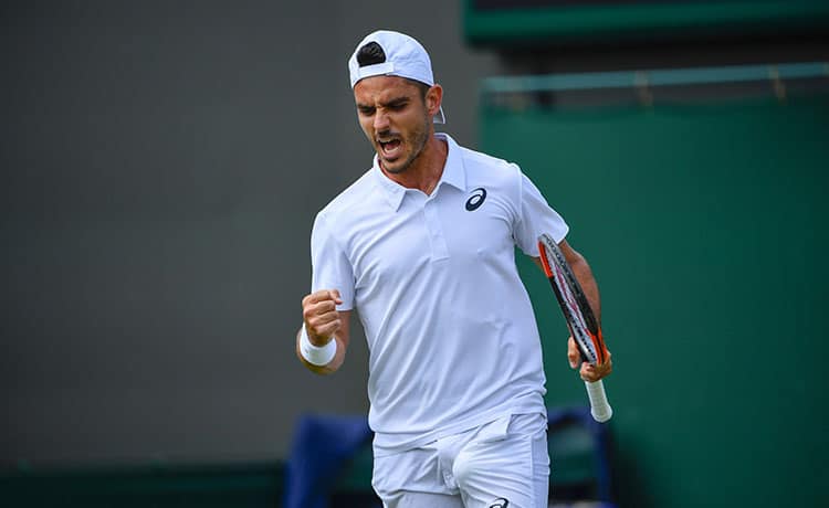 Thomas Fabbiano, Wimbledon 2018