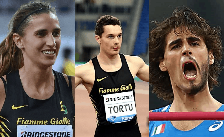 Alessia Trost, Filippo Tortu e Gianmarco Tamberi