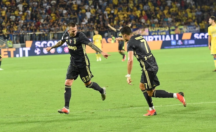 Federico Bernardeschi e Cristiano Ronaldo