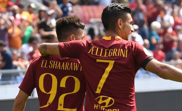 Stephan El Shaarawy e Lorenzo Pellegrini