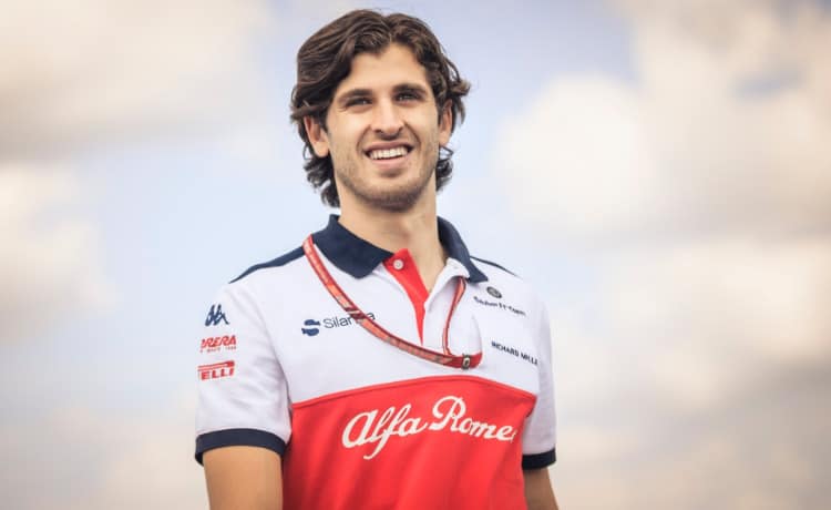 Antonio Giovinazzi - Foto profilo Twitter ufficiale Sauber