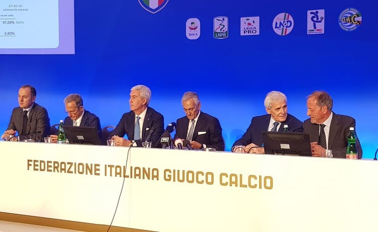 Assemblea elettiva Figc Gabriele Gravina