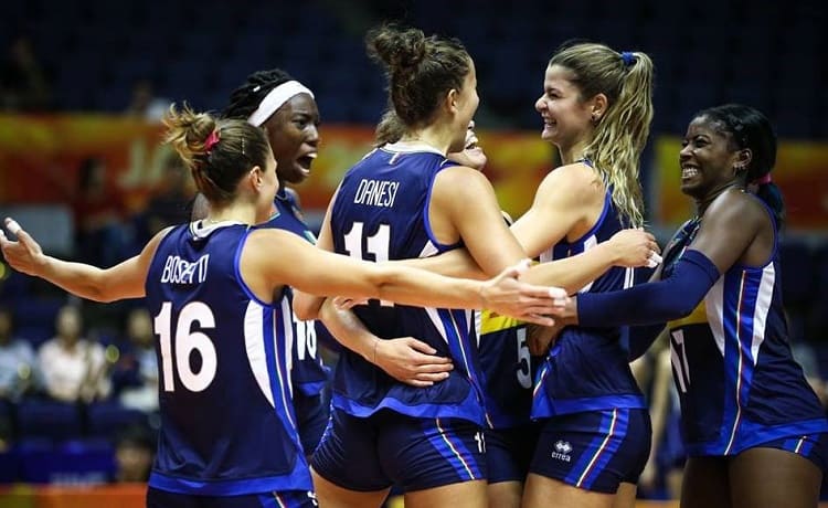 Italia Mondiali volley Giappone 2018