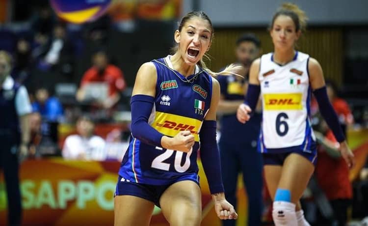 Italia Mondiali volley Giappone 2018