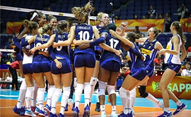 Italia Mondiali volley Giappone 2018