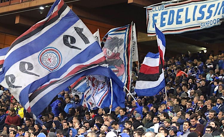 Tifosi Curva Sampdoria