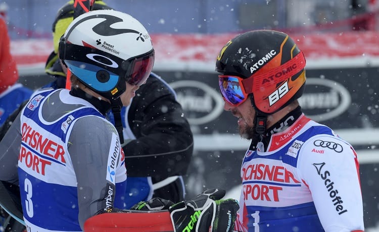 Henrik Kristoffersen e Marcel Hirscher