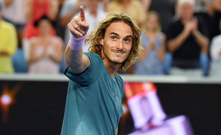 Stefanos Tsitsipas - foto Ray Giubilo