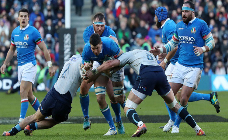 Scozia-Italia, Rugby Sei Nazioni 2019 - Foto Federugby.it