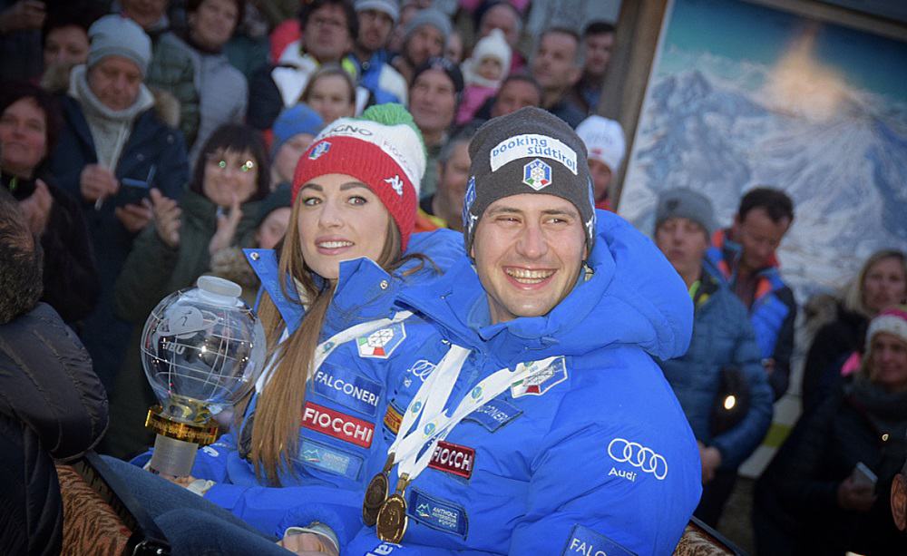 Dorothea Wierer e Dominik Windisch - Festa Anterselva