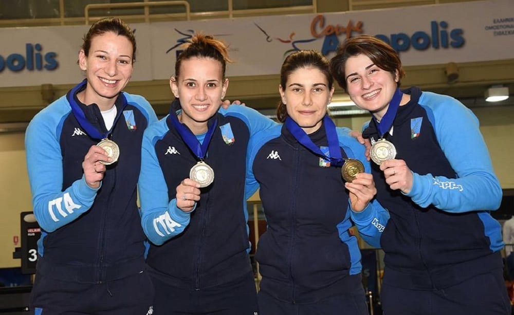 Irene Vecchi, Loreta Gulotta, Rossella Gregorio e Martina Criscio