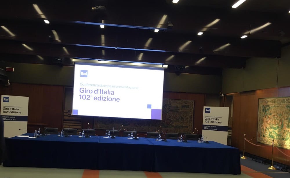 Giro d'Italia 2019 presentazione