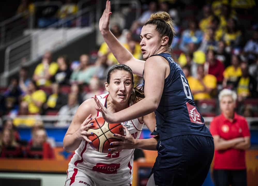 Montenegro-Francia - Foto "fiba.basketball"