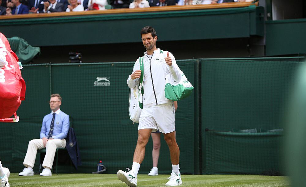 Novak Djokovic - foto Ray Giubilo