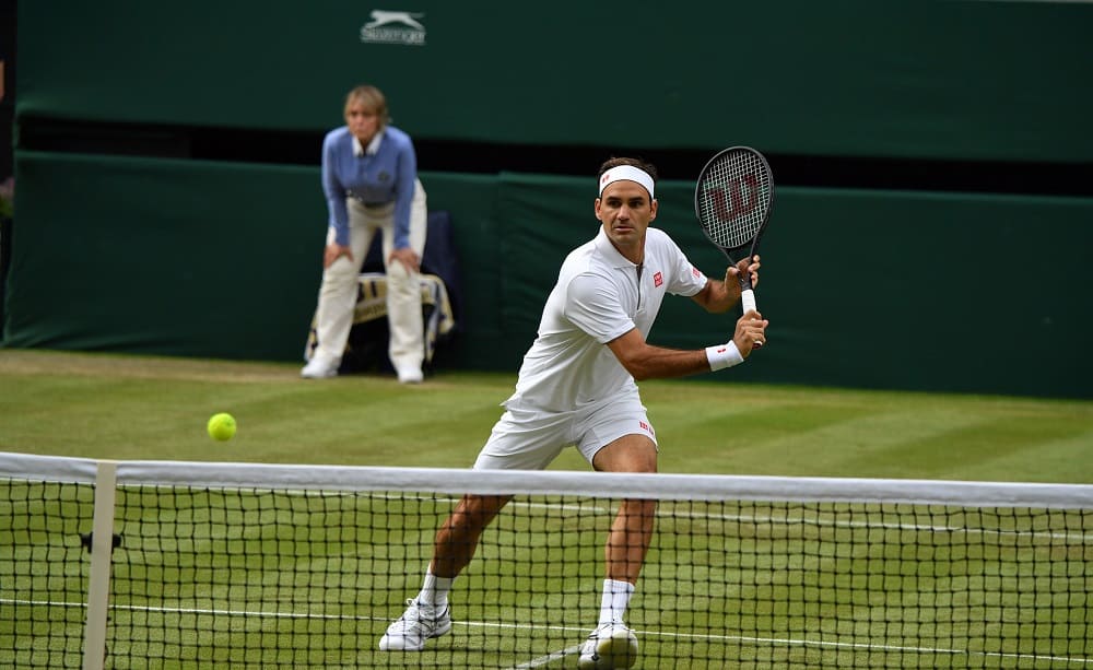 Roger Federer - foto Ray Giubilo