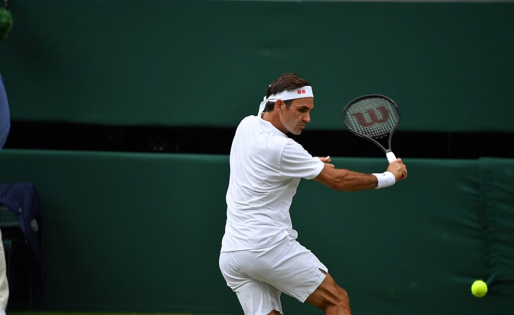 Roger Federer - foto Ray Giubilo